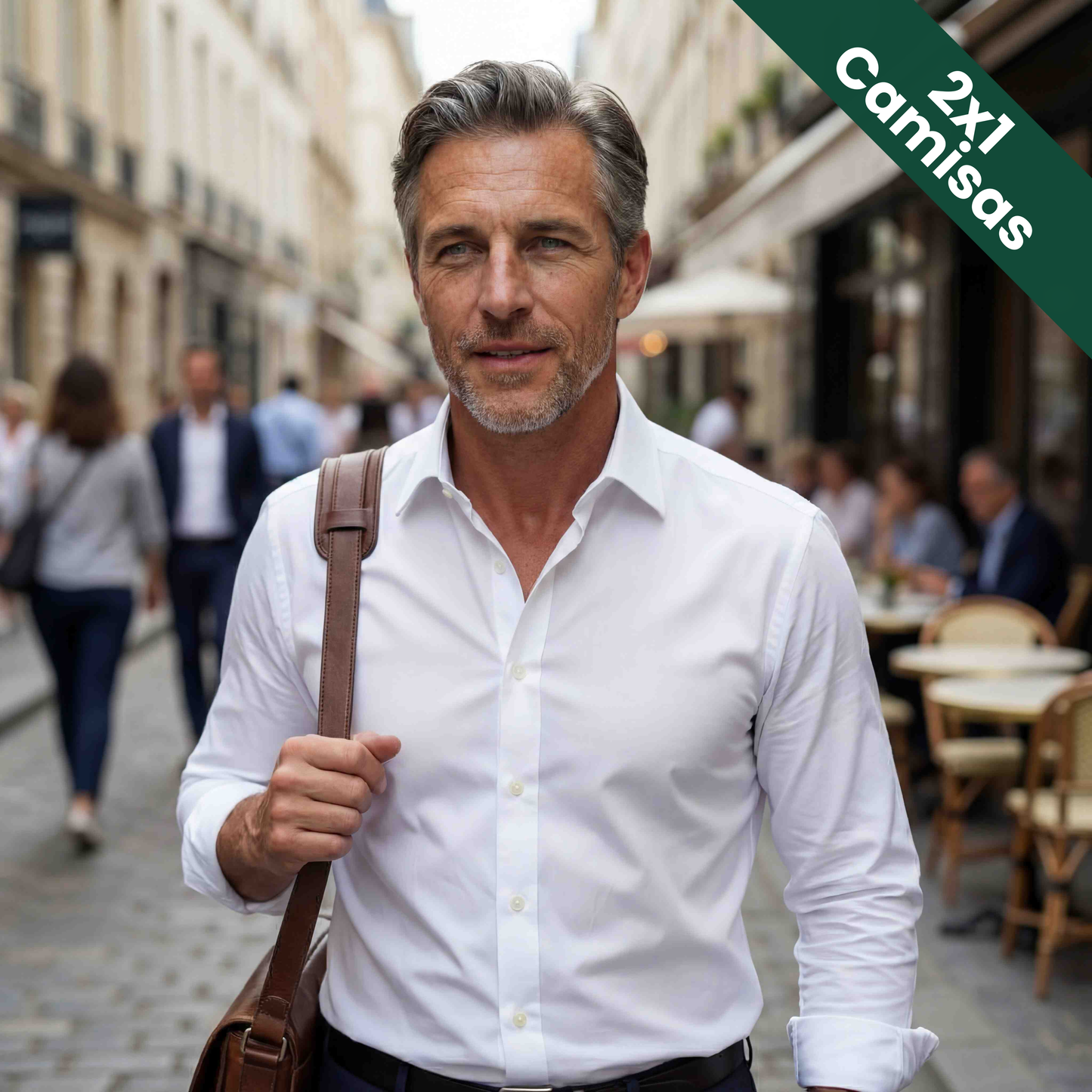 PACK 2x1 TrustFit Camisa AntiArrugas