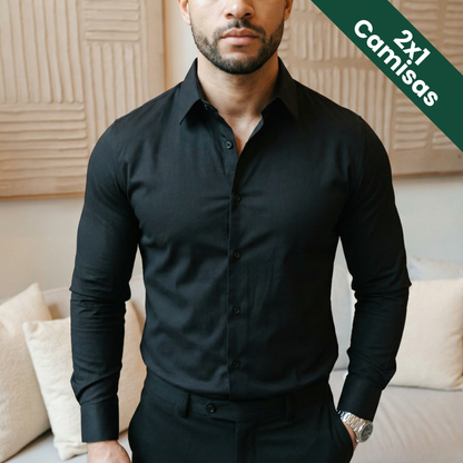 PACK 2x1 TrustFit Camisa AntiArrugas