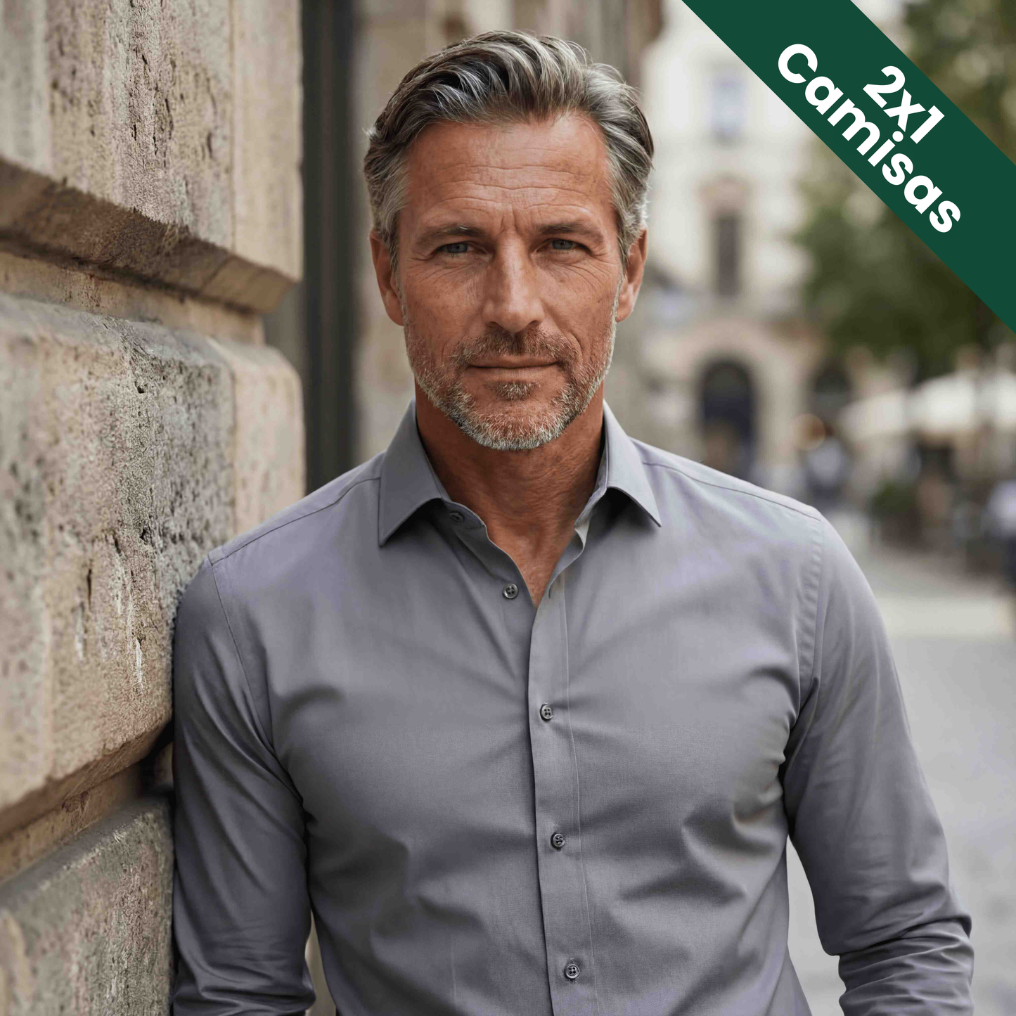 PACK 2x1 TrustFit Camisa AntiArrugas